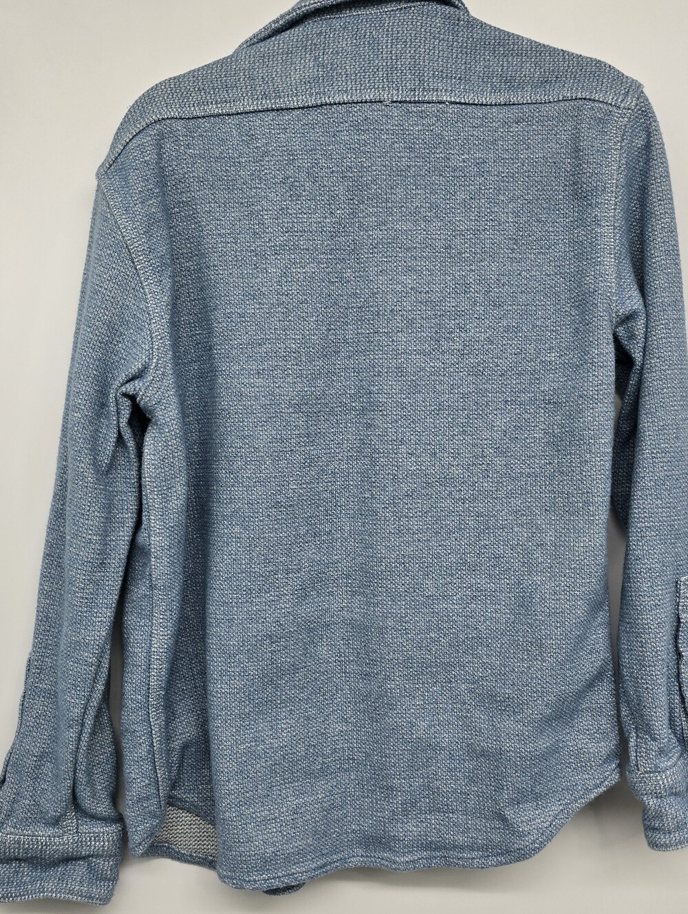 Taylor Stitch The Division Shirt jacket 100% organic cotton light blue size 40 - Picture 3 of 7